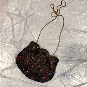 Vintage beaded evening bag.